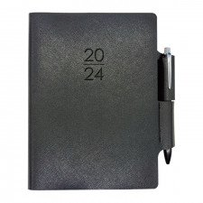 3단 자석 사피아노 블랙 양장