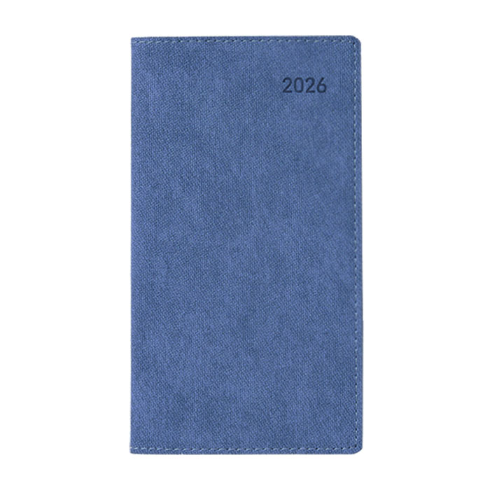 그레인 네이비 수첩